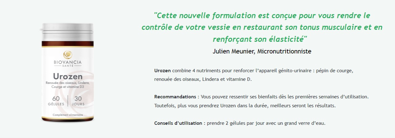 urozen témoignages